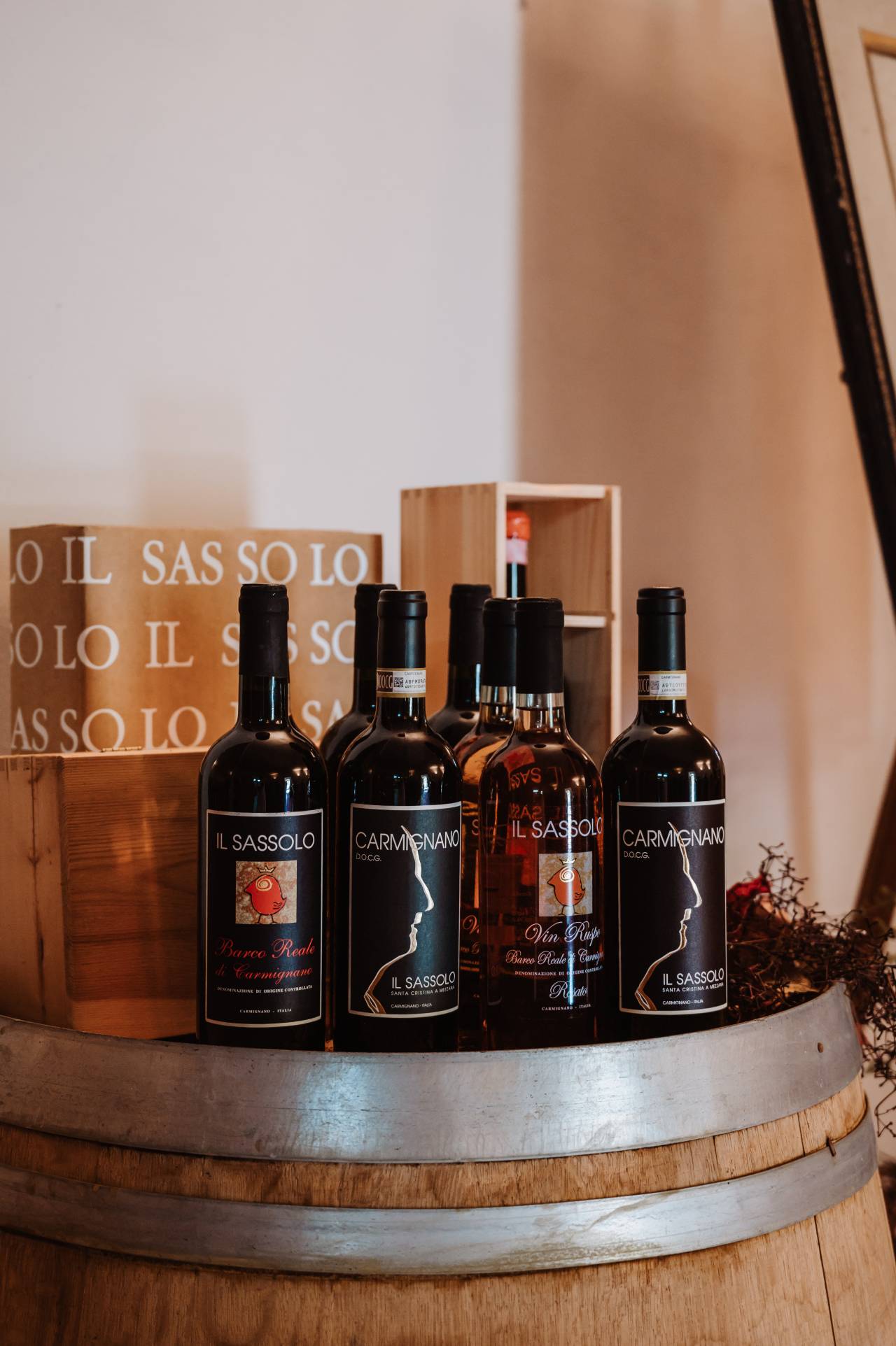 Il Sassolo - vini in esposizione
